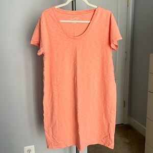 Bright Salmon Dress